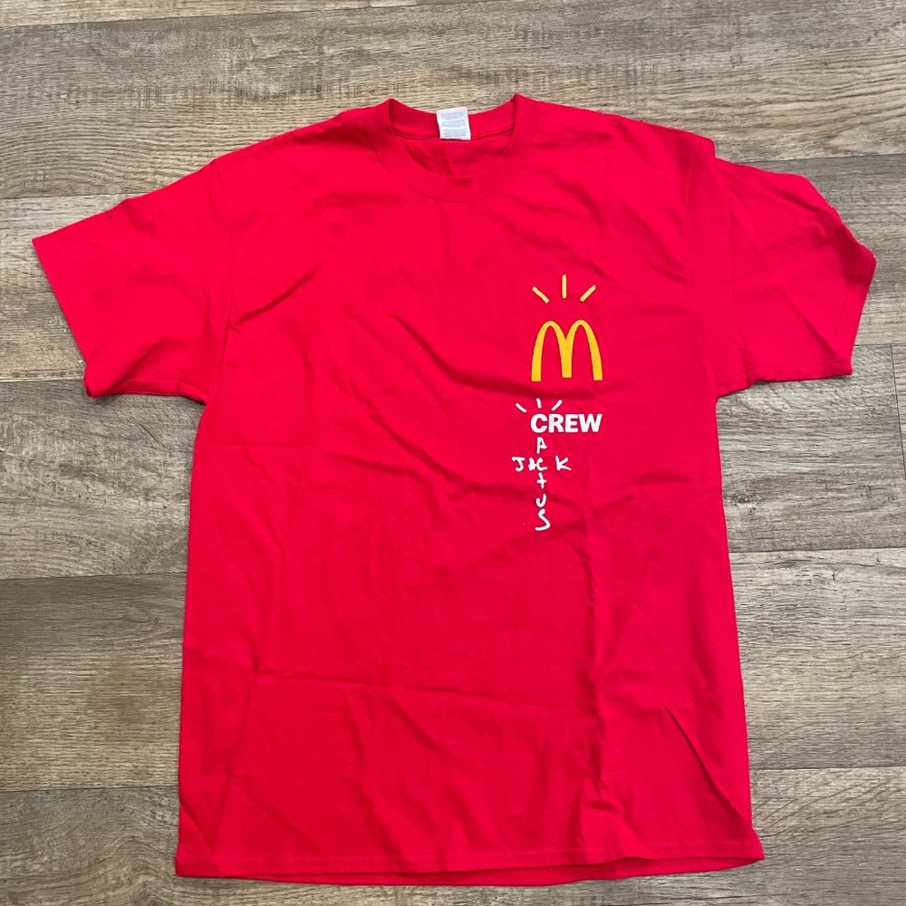 McDonalds x Travis Scott Employee T-Shirt
